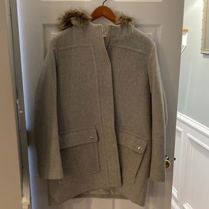 JCrew factory wool coat